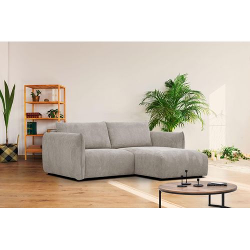 3-Sitzer Ecksofa Tauer in Stoff beige