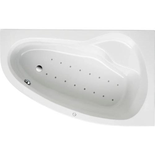 Whirlpool OTTOFOND Poel 110 x 175 cm weiß glänzend 59400