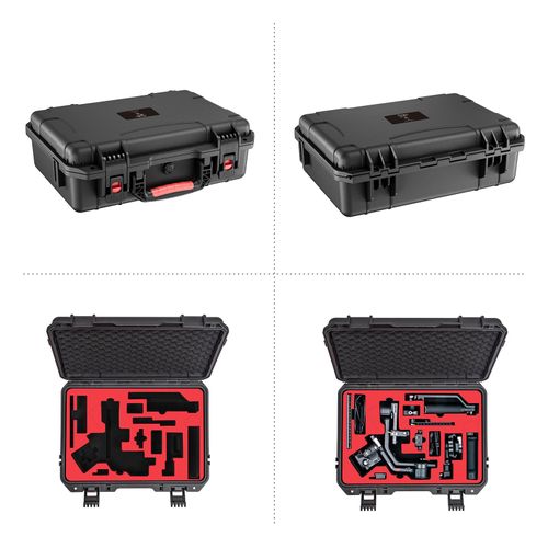 STARTRC Tragbare Aufbewahrungsbox, Reise-Hartschalen-Tragetasche mit Tragegriff oben, Schultergurt, stossfest, wasserdicht, Ersatz fuer DJI RS 4/RS 4 Pro Gimbal-Stabilisator