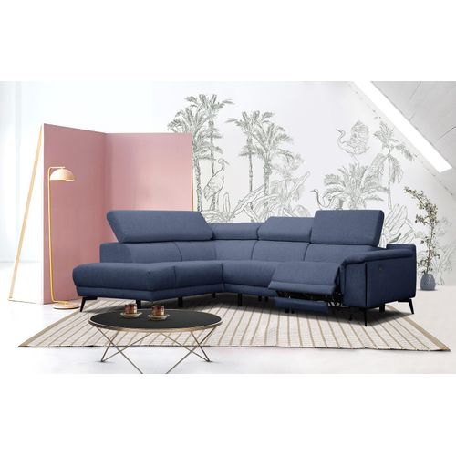 3-Sitzer Ecksofa links mit Relax Matera