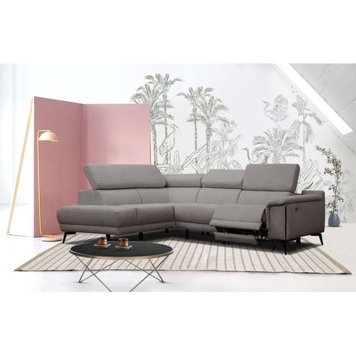 3-Sitzer Ecksofa links mit Relax Matera