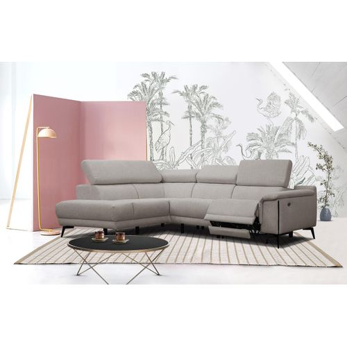 3-Sitzer Ecksofa links mit Relax Matera