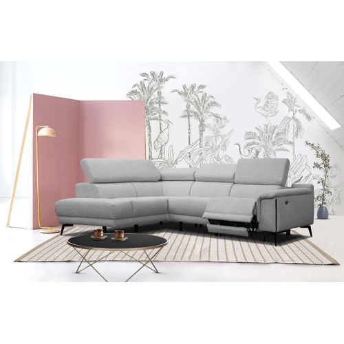 3-Sitzer Ecksofa links mit Relax Matera