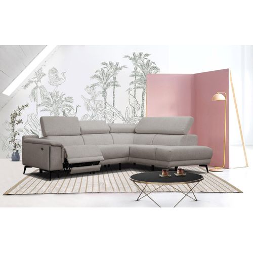3-Sitzer Ecksofa rechts mit Relax Matera