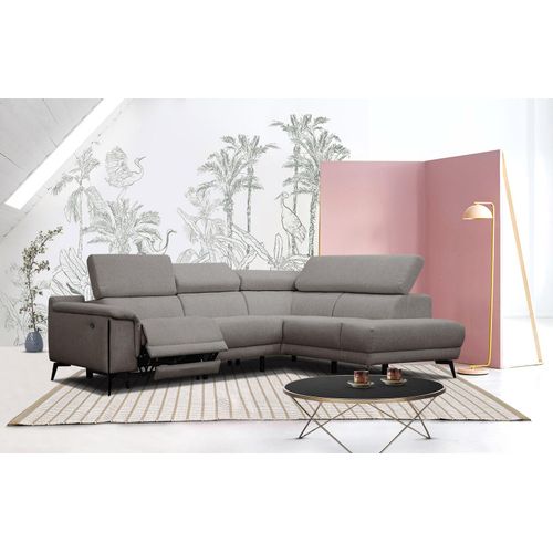 3-Sitzer Ecksofa rechts mit Relax Matera