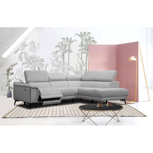 3-Sitzer Ecksofa rechts mit Relax Matera