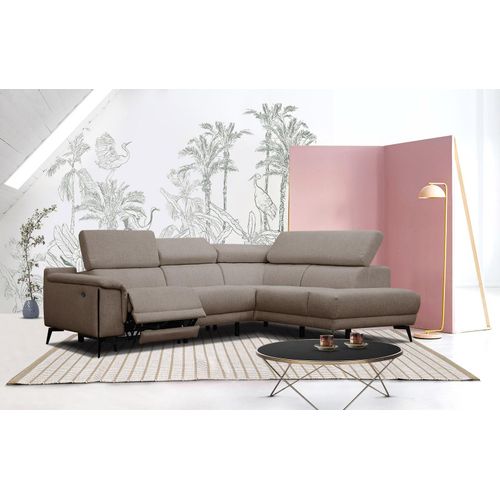 3-Sitzer Ecksofa rechts mit Relax Matera