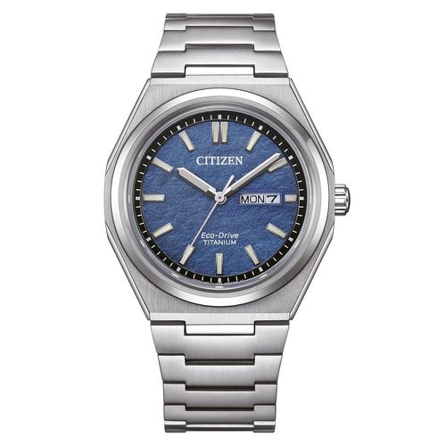 Citizen AW0130-85LE Eco-Drive Herren-Solaruhr Titan Blau