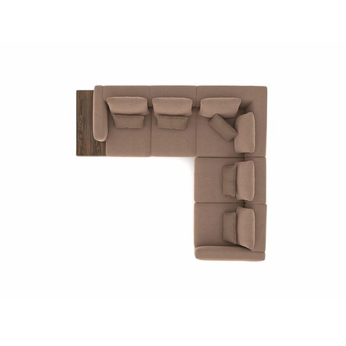 Polstermöbel Ecksofa L-Form Sofa Couch Polster Textil Luxus Einrichtung JVmoebel