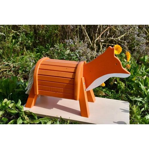 Kleiner Reitfuchs, Reittier aus Holz
