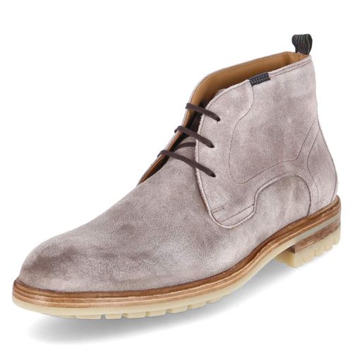 Floris van Bommel Herren Desert Boots Stiefeletten DE HAMER Grau Rauleder Größe: 45