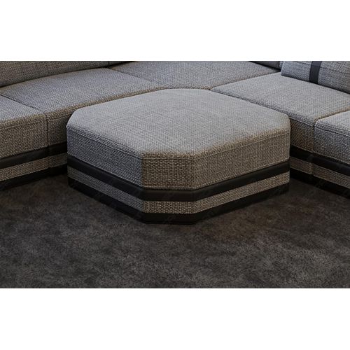 Hocker Ragusa in Webstoff Strukturstoff