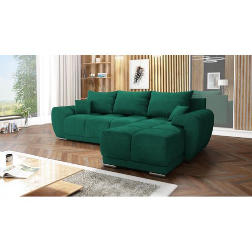 Grünes Modernes Ecksofa Mit Schlaffunktion Honey L