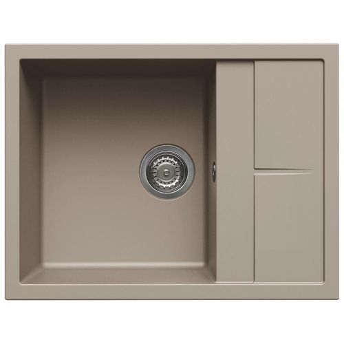 Granitspüle mit Abtropffläche Elleci UNICO 125 G43