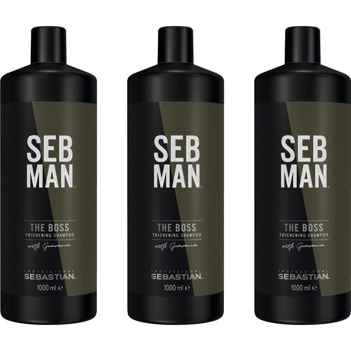 The Boss Thickening Shampoo 3x1000 ml