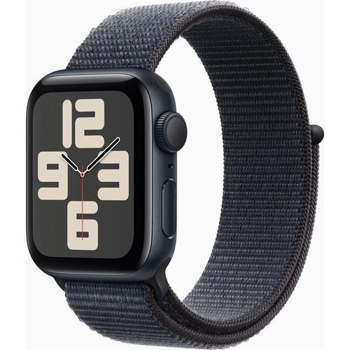 Apple Watch SE (2022) GPS 40mm mitternacht mit Sport Loop Tinte