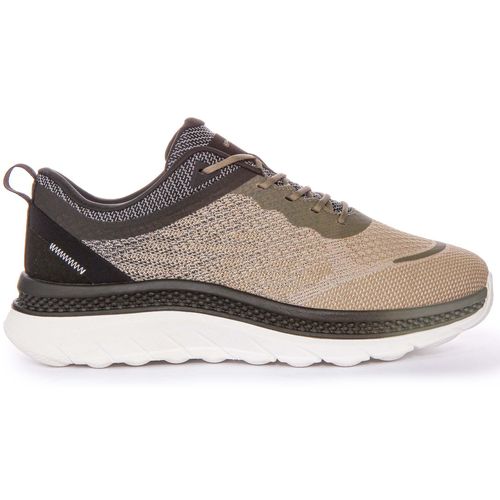Geox Herren Intrepid Metropolitan Sneakers in Salbeigrün – 9 Großbritannien - 43 EU - 10 US / Salbeigrün