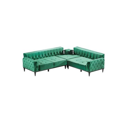 Textil Sofa Ecksofa Sofa Couch Polster Wohnlandschaft Stoff Sofas
