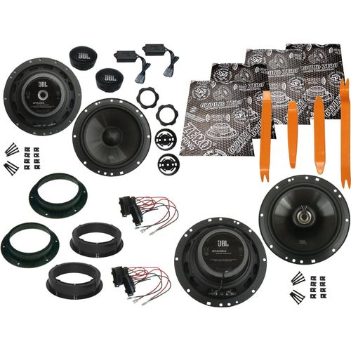 JBL Boxen für VW Tiguan 5N AD1 Bj 07-15 Tür vorne hinten Dämmmatte Bügel 1200 W