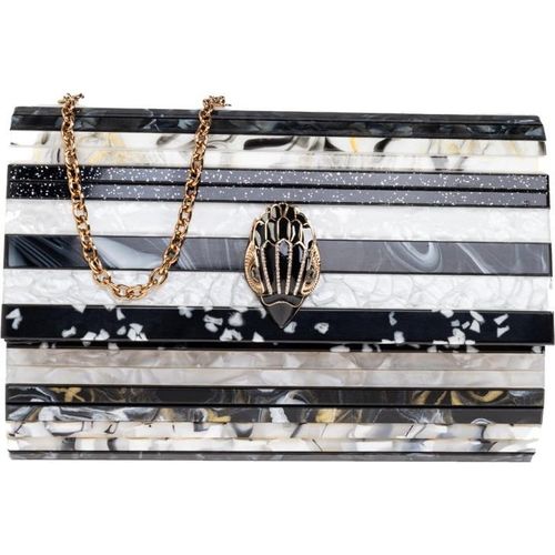 KURT GEIGER LONDON PARTY EAGLE CLUTCH E Schwarz