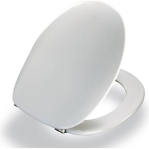 Pressalit WC-Sitz mit Deckel und Scharniere weiß 124000-UN3999