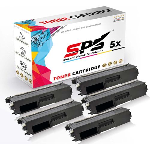 Druckerpapier A4 + 5x Multipack Set Kompatibel für Brother HL 4570 (TN-325C) Toner-Kit Cyan 2XL 3.500 Seiten