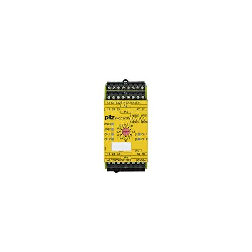 Pilz 777512 PNOZ XV3P 3/24 VDC 3n/o 2n/o t