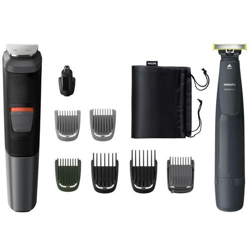 Philips Series 5000 MG5720/90 - Multigroom 9 Aufsätze 10-in-1, Gesicht, Haare und Körper