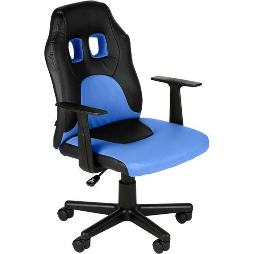Kinder Bürostuhl Fun schwarz/blau