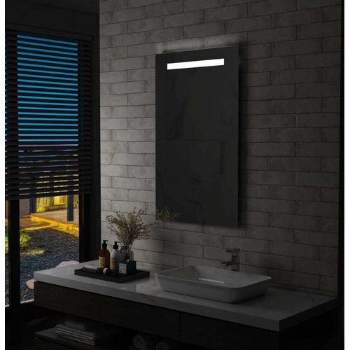 Badezimmer-Wandspiegel mit LEDs 60x100 cm