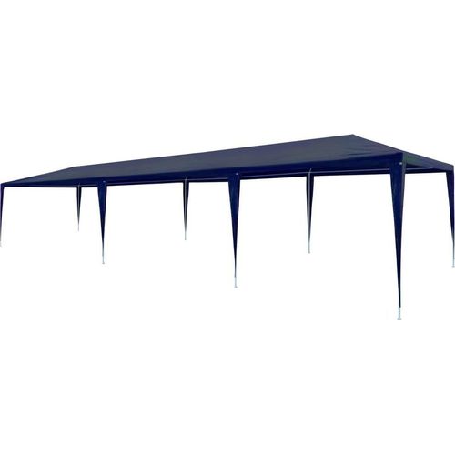 Partyzelt 3x9 m PE Blau