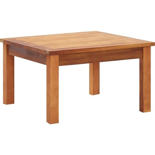 Garten-Couchtisch 60x60x36 cm Massivholz Akazie
