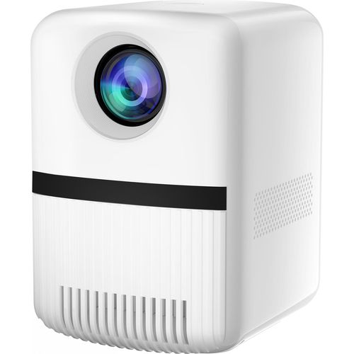 Videoprojektor LCD-Filmprojektor WiFi2.4G 5G 1080P Heimkino unterst¹tzt Autofokus bis zu 200 Zoll Anzeige kann an TV-Box-Computer angeschlossen werden Kindergeschenk Partyspiele Unterhaltung im Freien