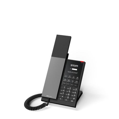 Snom HD350W - IP-Telefon - Schwarz - Kabelgebundenes Mobilteil - Tisch/Wand - Antibakteriell - Gigabit Ethernet (7008)