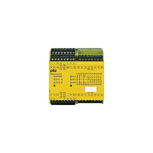 Pilz 777750 PNOZ X10.11P 24VDC 6n/o 4n/c 6LED