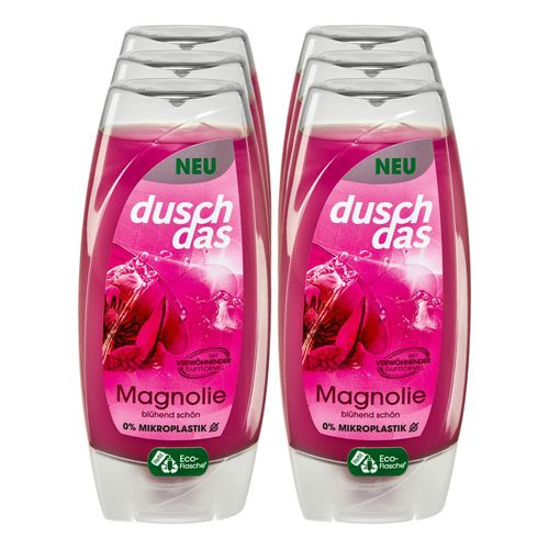 duschdas Duschgel Magnolie 225 ml, 6er Pack