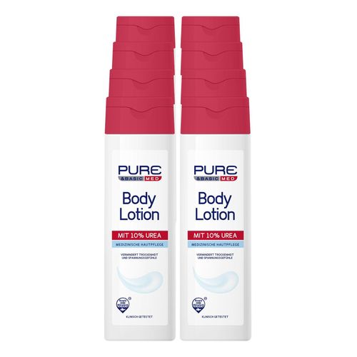 Pure & Basic med Bodylotion 300 ml, 8er Pack