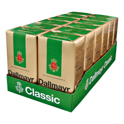 Dallmayr Kaffee Classic 500 g, 12er Pack