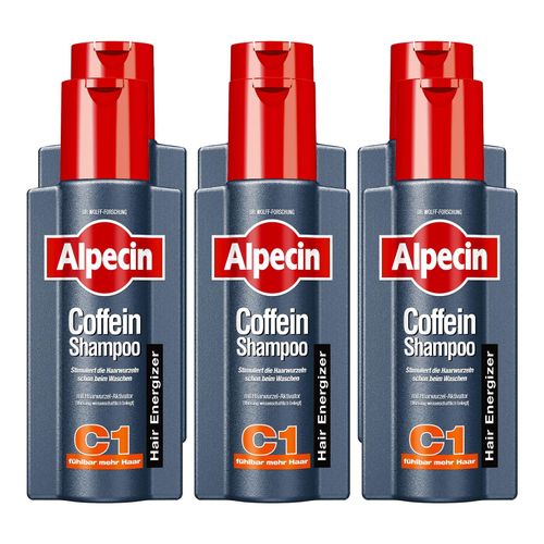Alpecin Coffein Shampoo C1 250 ml, 6er Pack