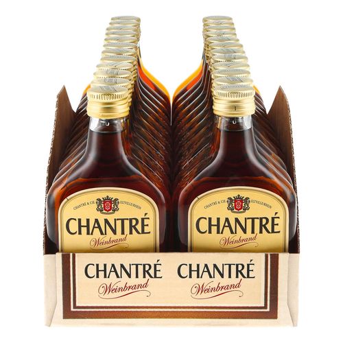 Chantre Weinbrand 36,0 % Vol. 100 ml, 24er Pack