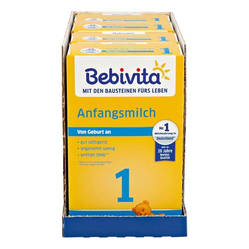 Bebivita 1 Anfangsmilch 500 g, 4er Pack