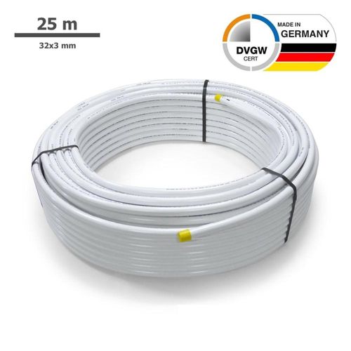 Sanpro Aluverbundrohr - Mehrschichtverbundrohr, Länge 25 m, Größe 32x3 (Alu)