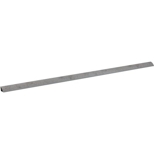 Abschlussleiste KOCHSTATION "KS-Scafa", grau (beton hell), 300cm, Kunststoff, Wandabschlussleisten, in verschiedenen Breiten, Stärke 3,1 cm