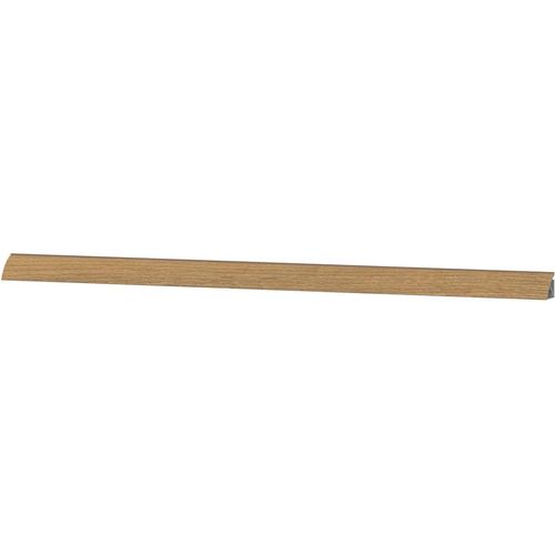 Abschlussleiste KOCHSTATION "KS-Scafa", braun (eiche astig), 400cm, Kunststoff, Wandabschlussleisten, in verschiedenen Breiten, Stärke 3,1 cm