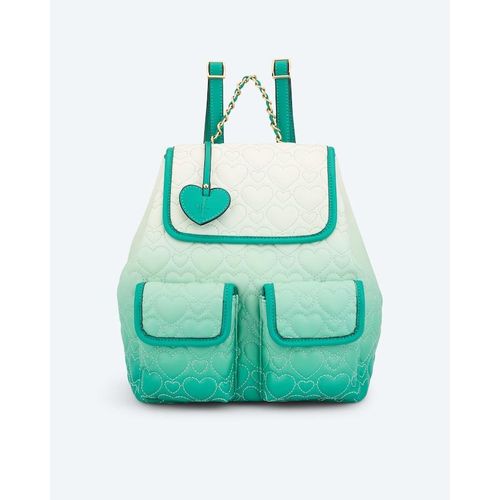 Rucksack mit Herzchen-Steppung, Ombré