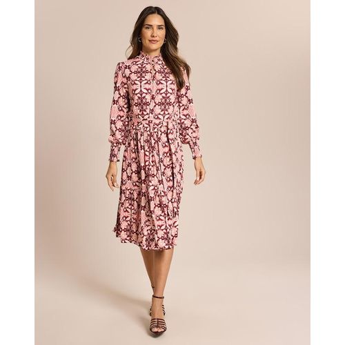 Kleid mit Ärmelraffung