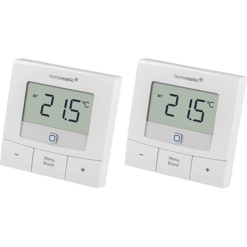HOMEMATIC IP Smart Home 154666A0, Wandthermostat basic, 2 Stück