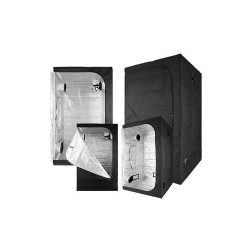 Growbox 80x80x160cm Metallverbindungen Lichtdicht, Wasserdichte Grow Zelt für Kräuter, Gemüse und Blumen Gewächshaus