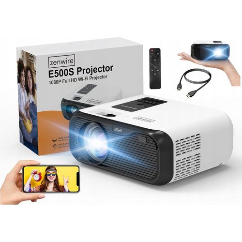 Zenwire Projektor WiFi Miracast E500S