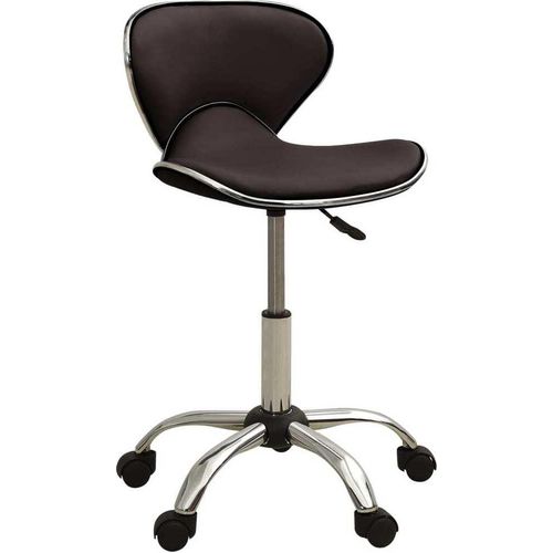 Bürostuhl Braun Kunstleder